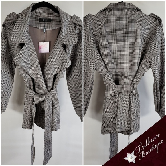 Chicwish Jackets & Blazers - SOLD Chicwish Stay Stylish Double Breasted Coat M